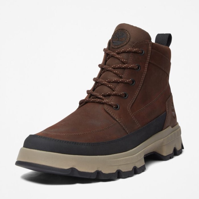 Timberland Dk Brun Fuldkorns Herre Grøn Stride Tbl Originals Ultra Vandtætte Chukka Støvler