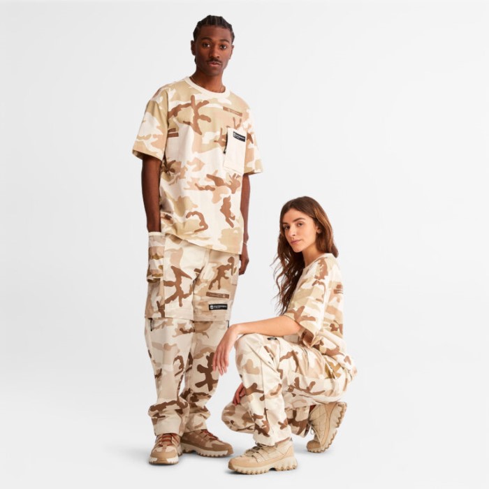 Timberland Ek House Camo Print Alle Køn Earthkeepers By Raeburn Camo Print Adaptable Utility Bukser