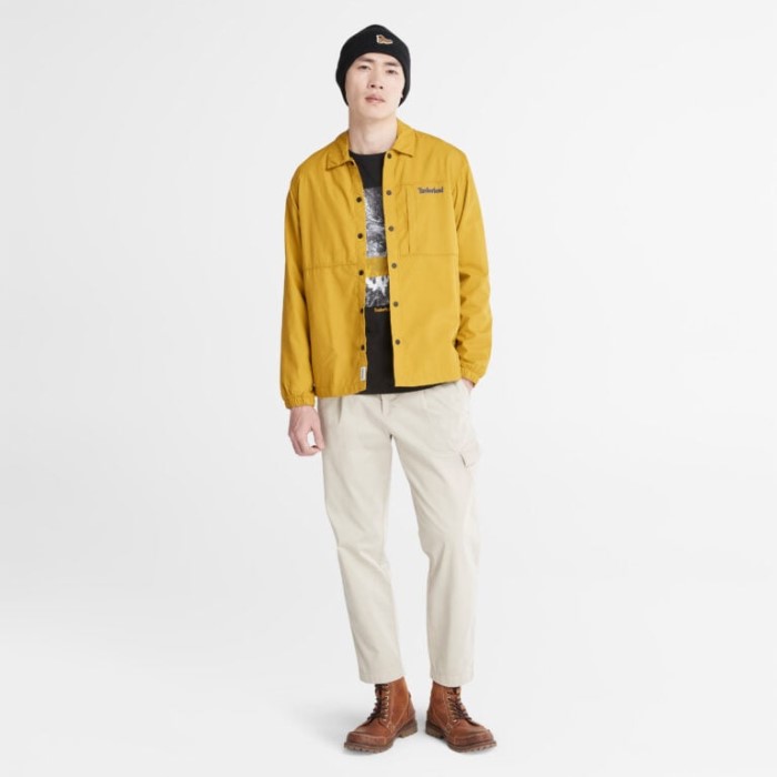 Timberland Golden Palm Herre Fleece-foret Skjortejakke