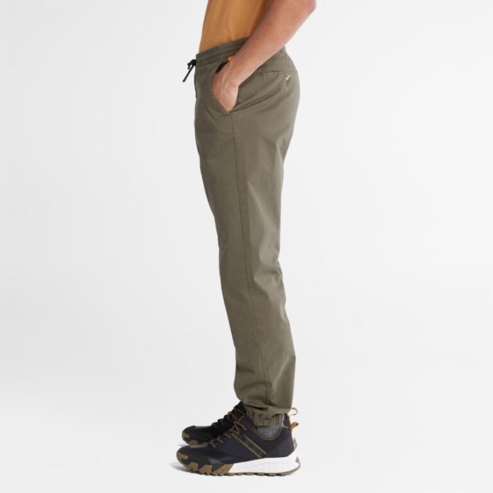 Timberland Grape Leaf Mænd Lovell Lake Slim Fit Stretch Joggerbukser