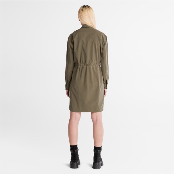 Timberland Drueblad Overskjortekjole Til Kvinder