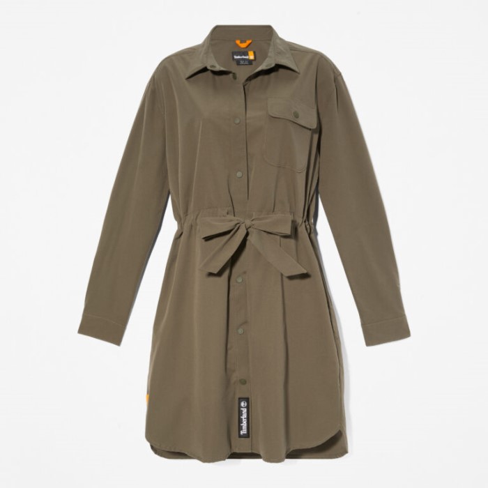 Timberland Drueblad Overskjortekjole Til Kvinder