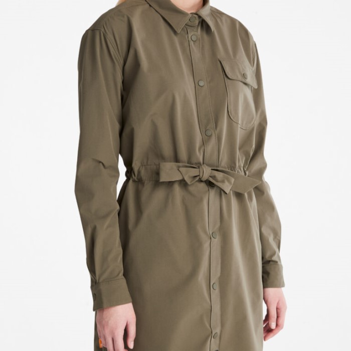 Timberland Drueblad Overskjortekjole Til Kvinder