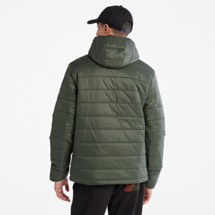 Timberland Green Men Mt. Eastman Quiltet Hættejakke