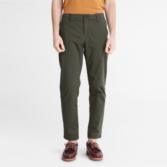 Timberland Grønne Mænd Varme Ultrastretch Cargo Bukser