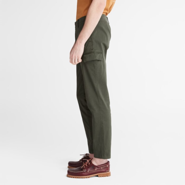 Timberland Grønne Mænd Varme Ultrastretch Cargo Bukser