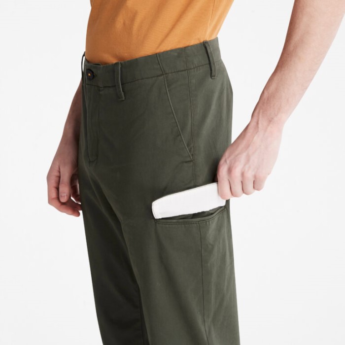 Timberland Grønne Mænd Varme Ultrastretch Cargo Bukser