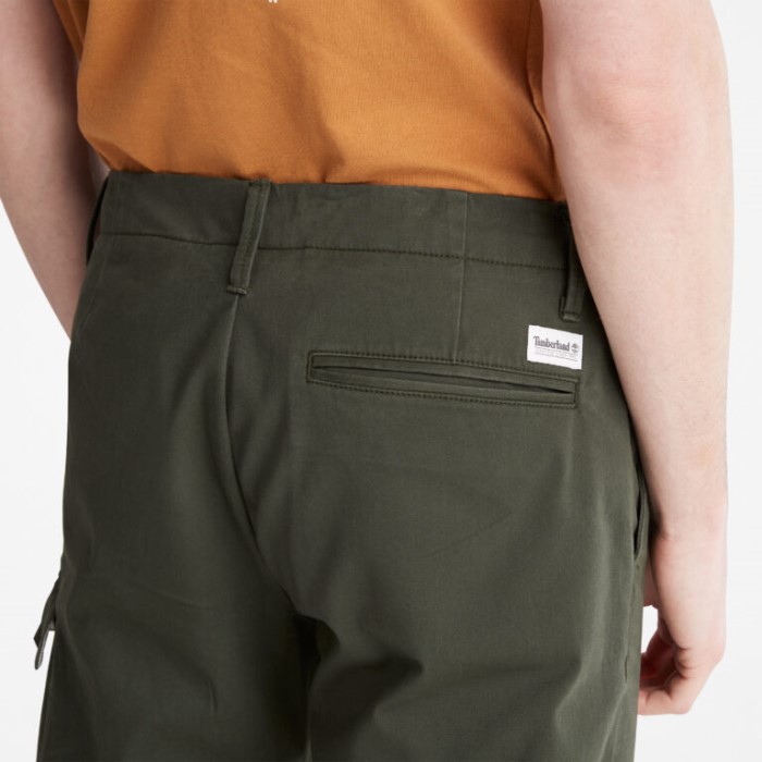 Timberland Grønne Mænd Varme Ultrastretch Cargo Bukser