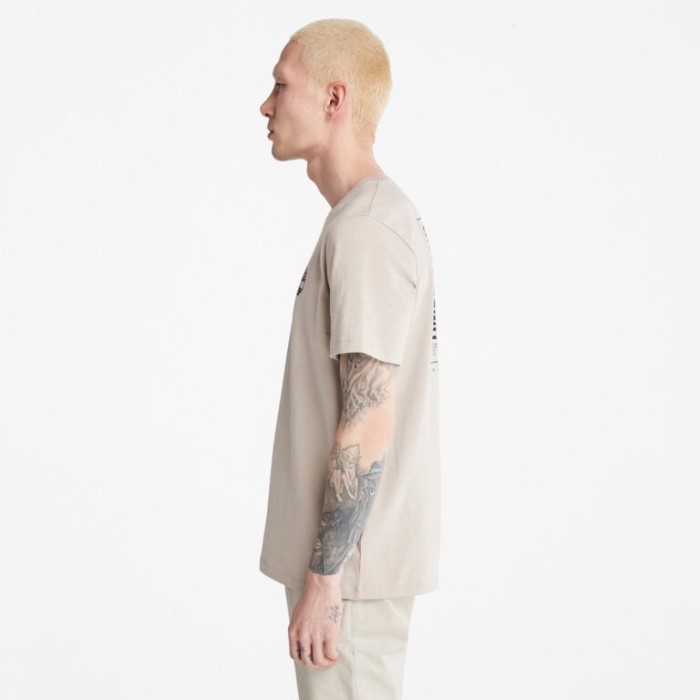 Timberland Island Fossile Mænd Back-graphic T-shirt