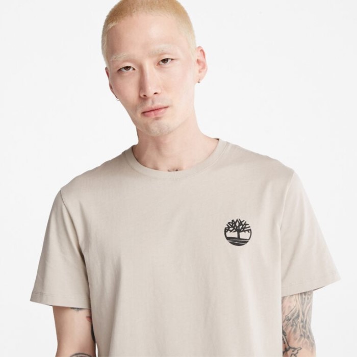 Timberland Island Fossile Mænd Back-graphic T-shirt
