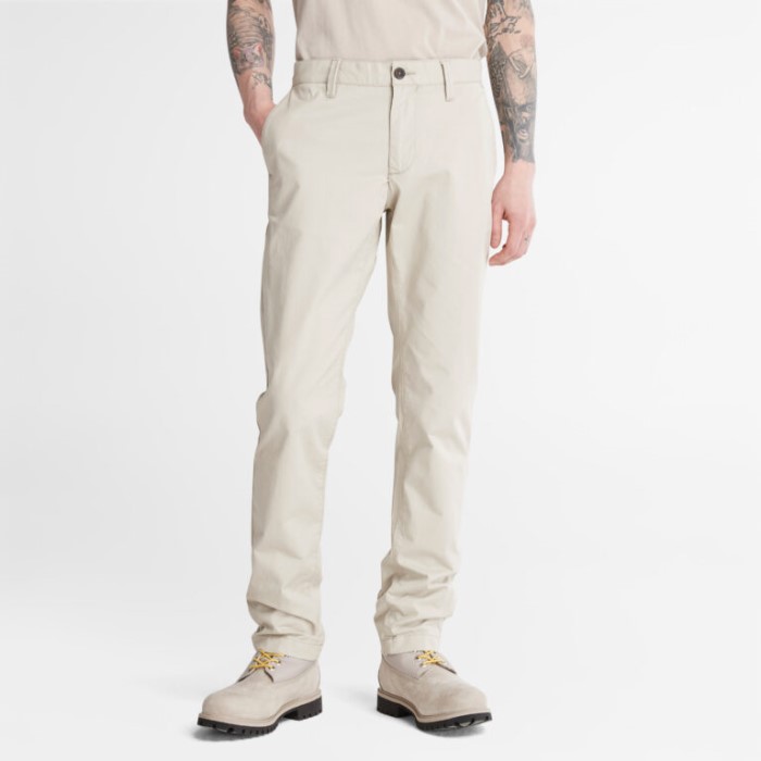 Timberland Island Fossil Mænd Sargent Lake Slim Fit Stretch Chinobukser