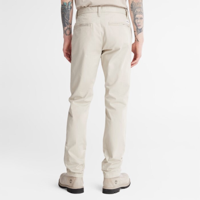 Timberland Island Fossil Mænd Sargent Lake Slim Fit Stretch Chinobukser