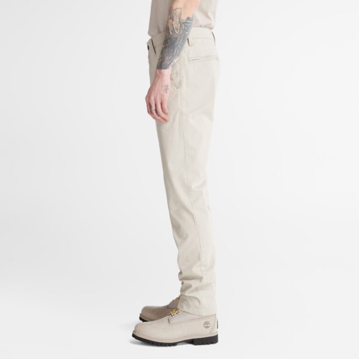 Timberland Island Fossil Mænd Sargent Lake Slim Fit Stretch Chinobukser