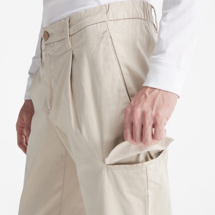 Timberland Island Fossil Herre Ultrastretch Cargo Bukser Med Anti-lugt Behandling