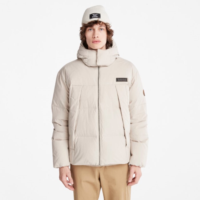 Timberland Island Fossil Mænd Vandafvisende Gåseøje Genbrugsdun Parka