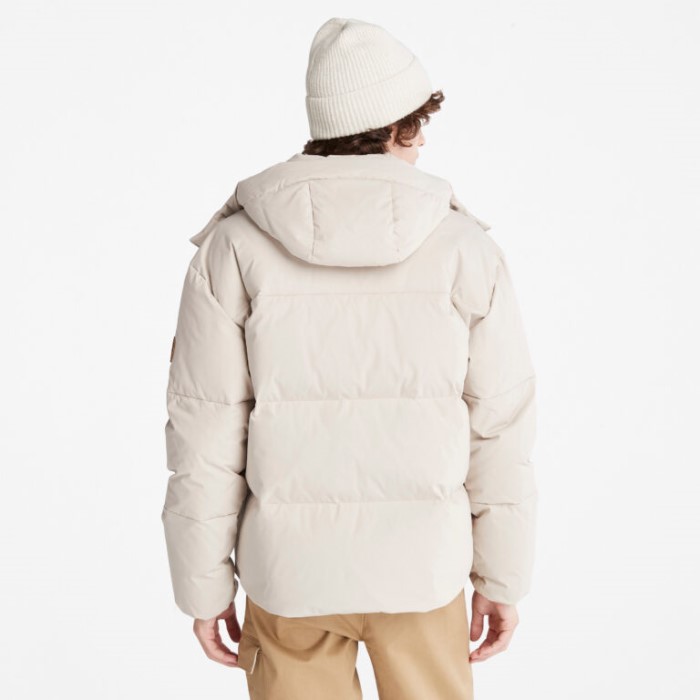 Timberland Island Fossil Mænd Vandafvisende Gåseøje Genbrugsdun Parka