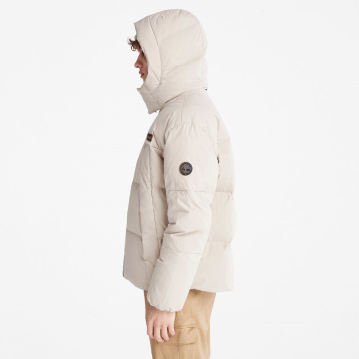 Timberland Island Fossil Mænd Vandafvisende Gåseøje Genbrugsdun Parka