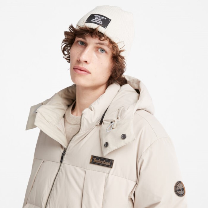 Timberland Island Fossil Mænd Vandafvisende Gåseøje Genbrugsdun Parka