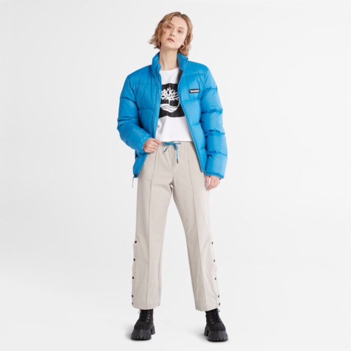 Timberland Island Fossil Damebukser Med Brede Ben