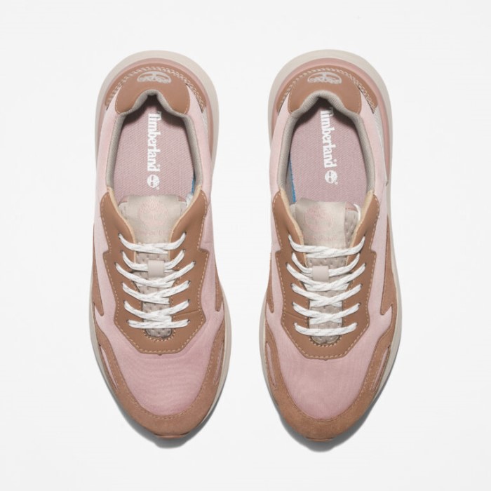Timberland Lyserøde Seoul City Sneakers Til Kvinder