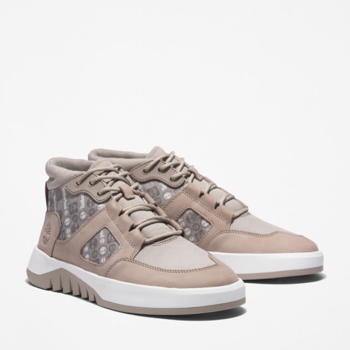 Timberland Lyse Taupe Nubuck Herre Supaway Chukka Støvler