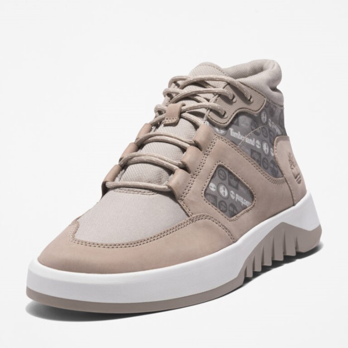 Timberland Lyse Taupe Nubuck Herre Supaway Chukka Støvler