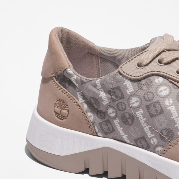 Timberland Lyse Taupe Nubuck Herre Supaway Sneakers