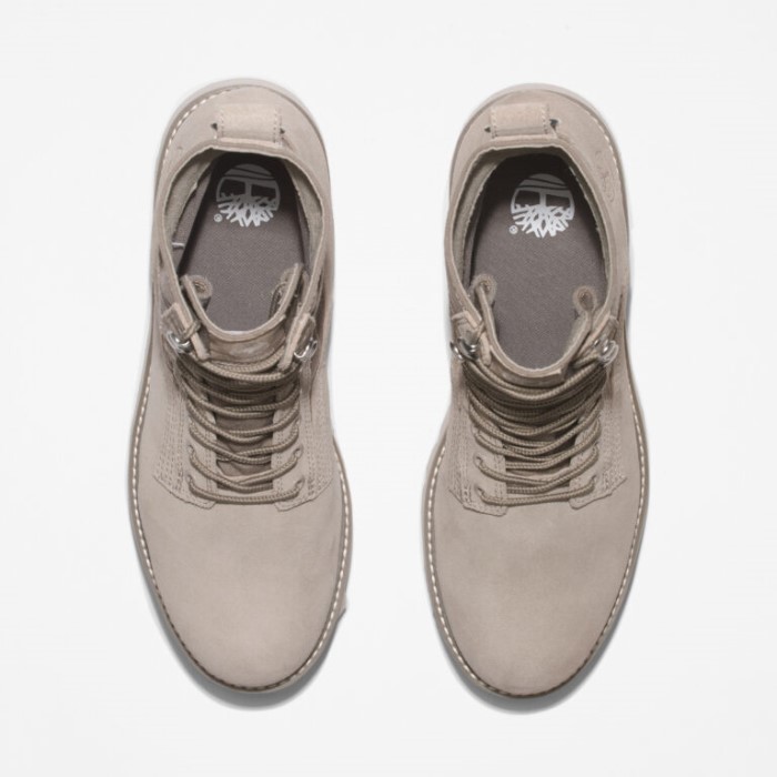 Timberland Lys Taupe Ruskind Mænd Vibram Vandtætte Støvler