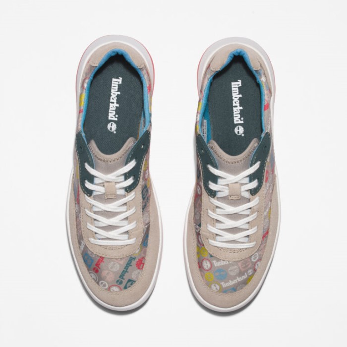 Timberland Lys Taupe Suede Suede Sneakers Til Kvinder