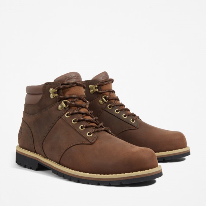 Timberland Md Brown Full Grain Mænd Redwood Falls Vandtætte Vandrestøvler