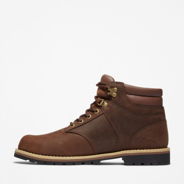 Timberland Md Brown Full Grain Mænd Redwood Falls Vandtætte Vandrestøvler