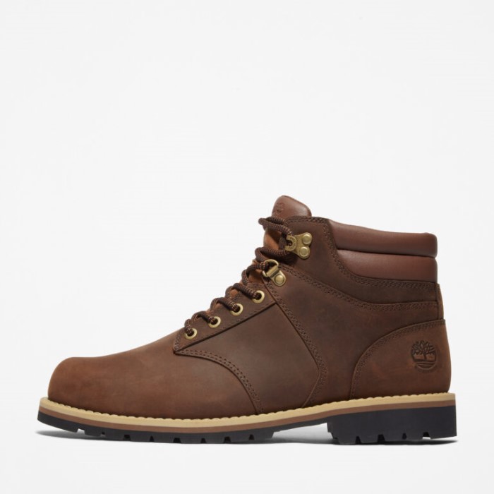 Timberland Md Brown Full Grain Mænd Redwood Falls Vandtætte Vandrestøvler