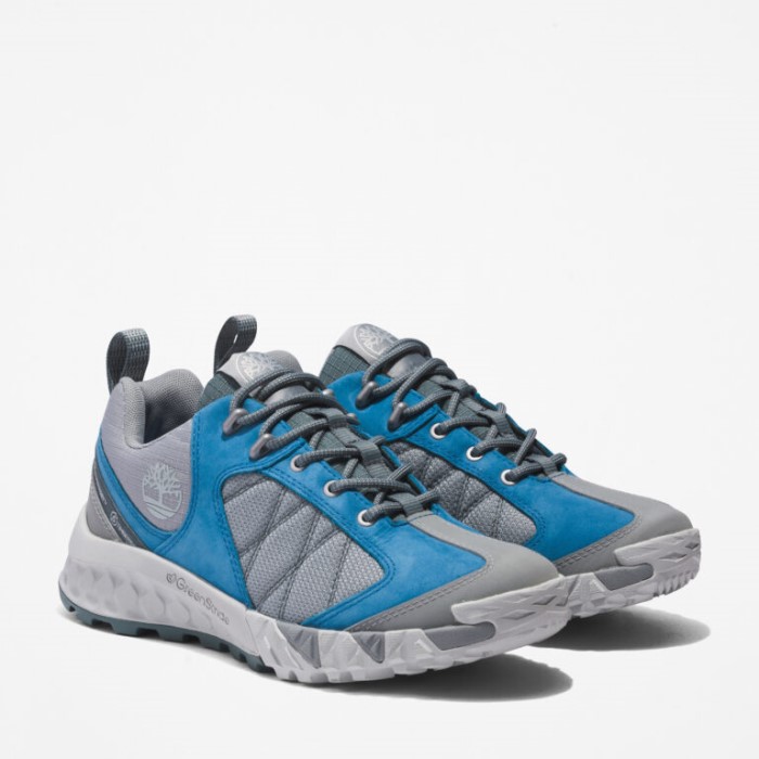 Timberland Mellemblå Nubuck Trailquest Vandtætte Vandresko Til Kvinder