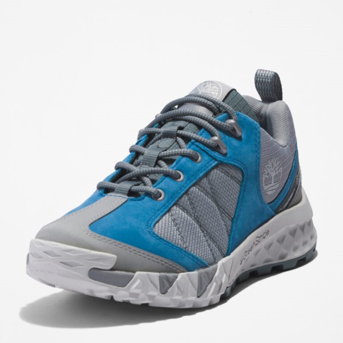 Timberland Mellemblå Nubuck Trailquest Vandtætte Vandresko Til Kvinder