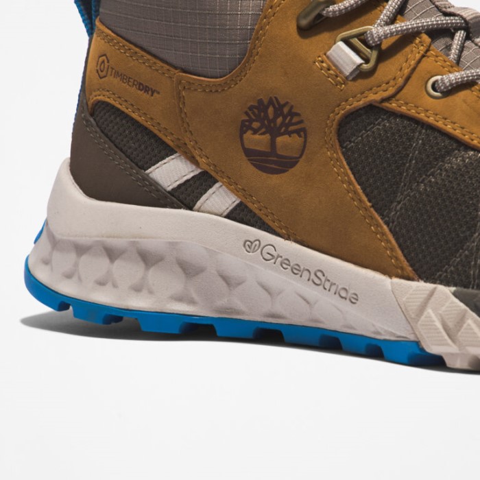 Timberland Medium Brun Nubuck Trailquest Vandtætte Vandrestøvler Til Kvinder