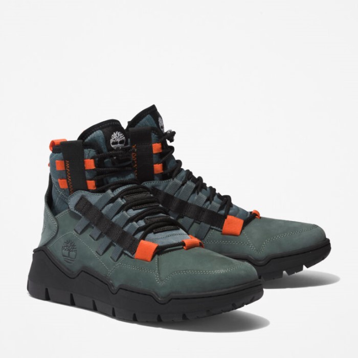 Timberland Mellemgrøn Nubuck Herre Timberloop Ek Brugsstøvler