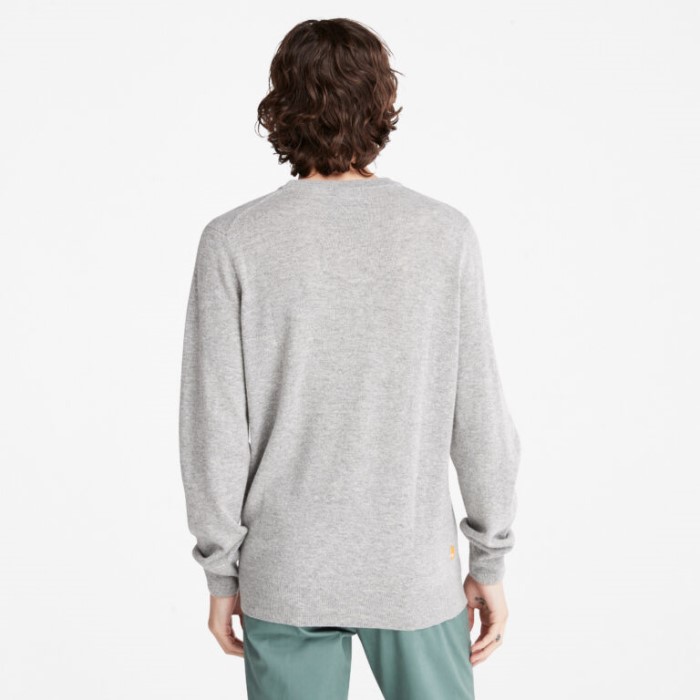 Timberland Mellemgrå Lyng Herre Knox River Crewneck Sweater