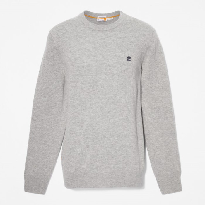 Timberland Mellemgrå Lyng Herre Knox River Crewneck Sweater