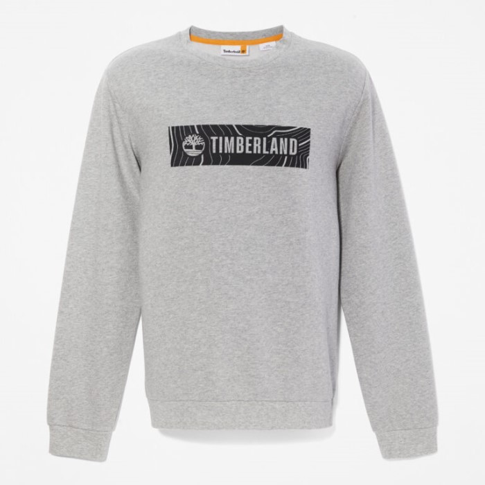 Timberland Mellemgrå Lyng Herre Oyster River Sweatshirt