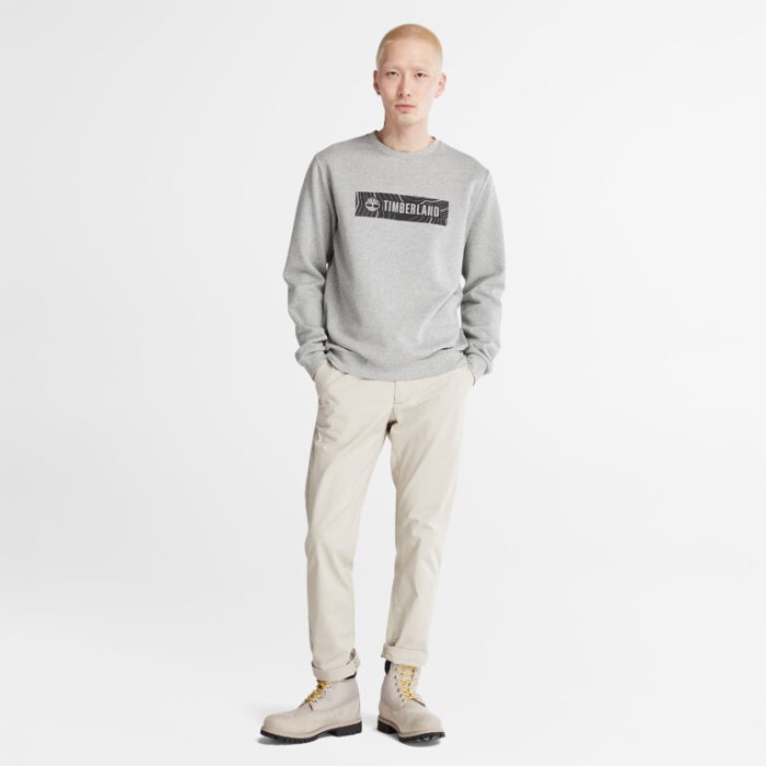 Timberland Mellemgrå Lyng Herre Oyster River Sweatshirt