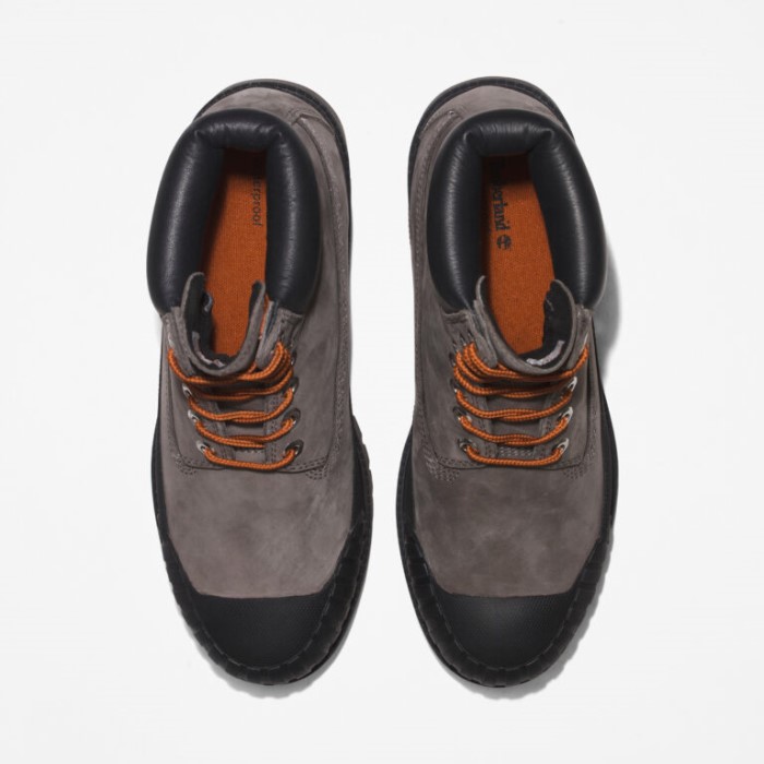 Timberland Mellemgrå Nubuck Herre Premium 6-tommer Vandtætte Gummistøvler