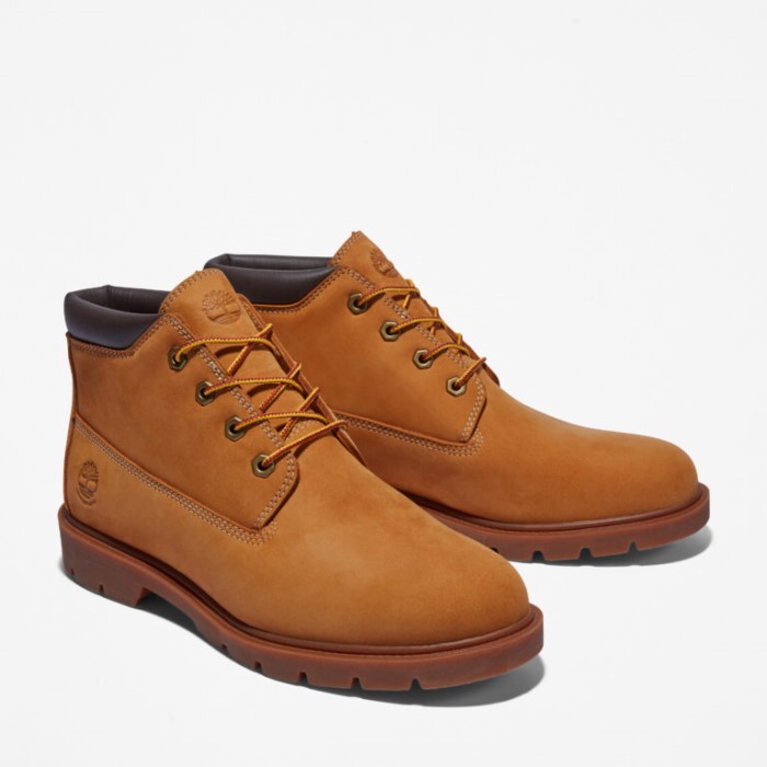 Timberland Herre Klassiske Vandtætte Chukka Støvler Hvede Nubuck