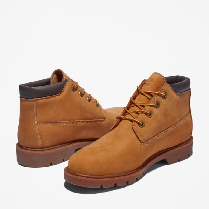 Timberland Herre Klassiske Vandtætte Chukka Støvler Hvede Nubuck