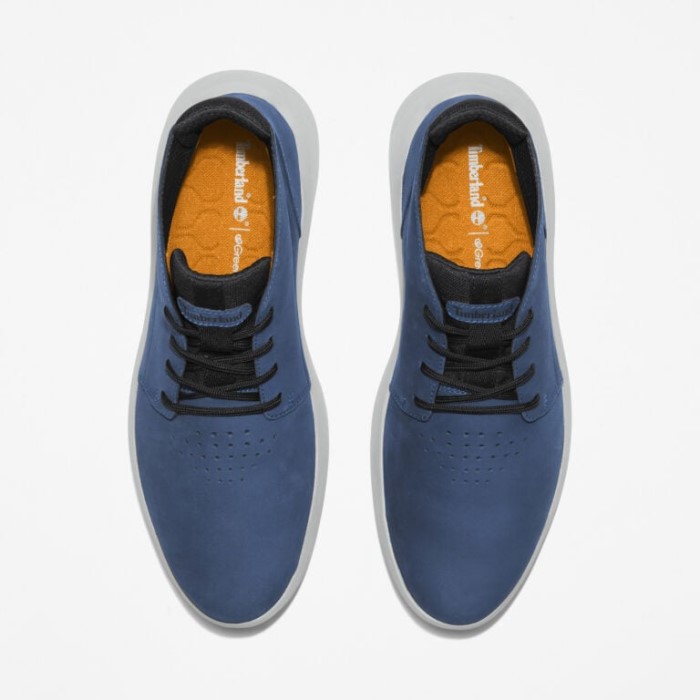 Timberland Navy Nubuck Herre Bradstreet Ultra Læder Chukka Støvler