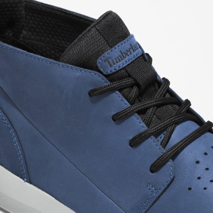 Timberland Navy Nubuck Herre Bradstreet Ultra Læder Chukka Støvler