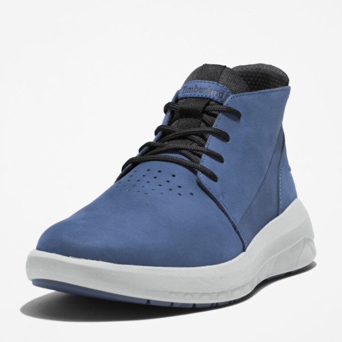 Timberland Navy Nubuck Herre Bradstreet Ultra Læder Chukka Støvler