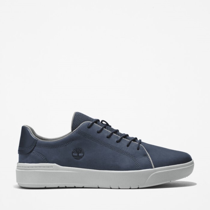 Timberland Navy Nubuck Herre Seneca Bay Lædersneakers