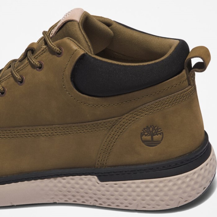 Timberland Oliven Nubuck Mænd Cross Mark Bedre Læder Chukkas