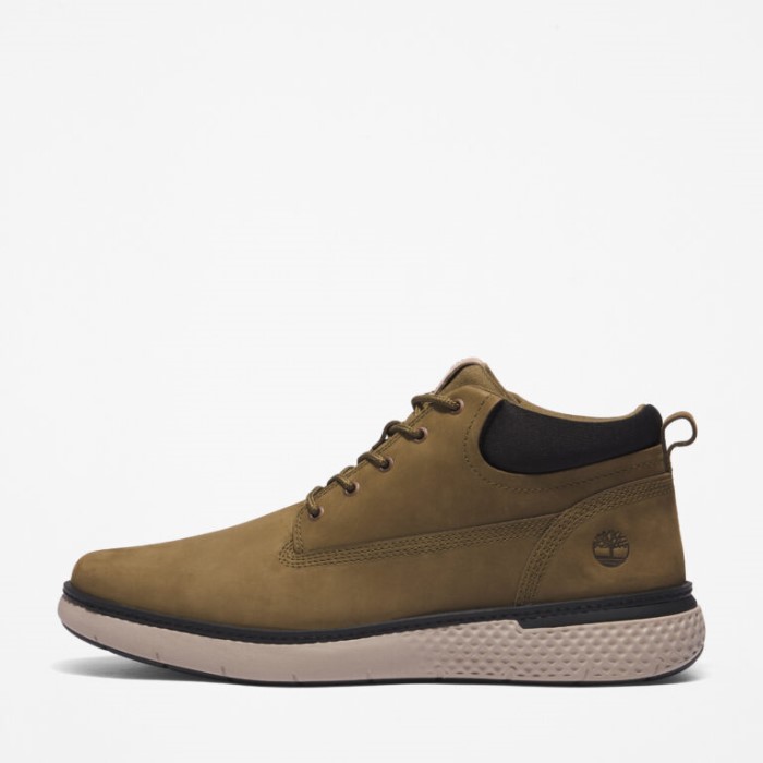 Timberland Oliven Nubuck Mænd Cross Mark Bedre Læder Chukkas