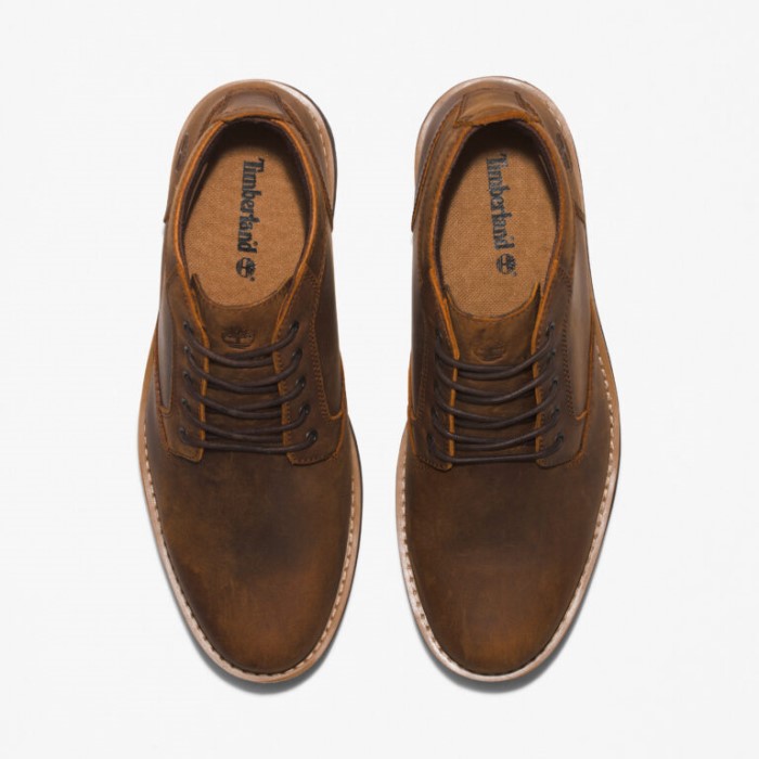 Timberland Rust Fuldkorns Herre Crestfield Vandtætte Chukka Støvler